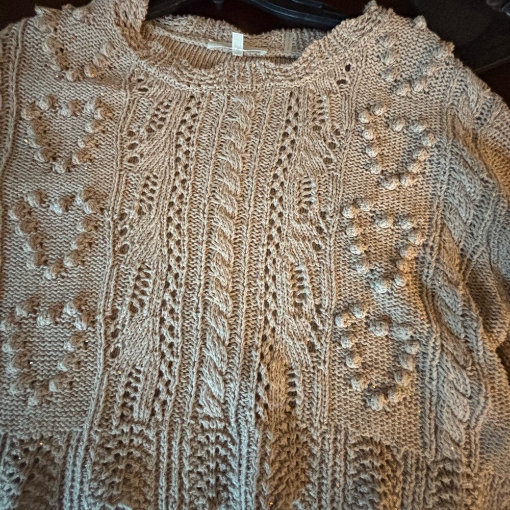 Loveshackfancy Beige Sequined Throughout Embroide… - image 7